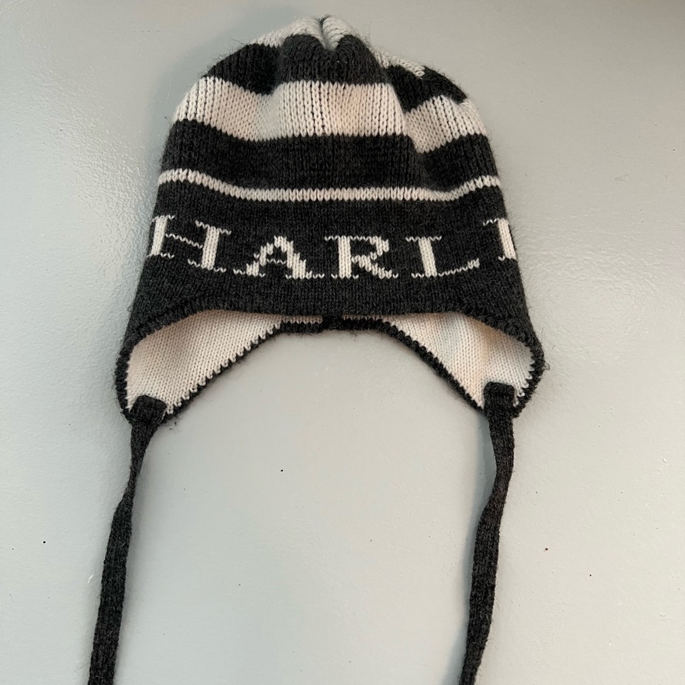 Knit personalized “Charlie” hat